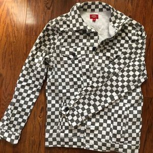 Dickies Checkered Denim Jacket